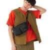 BOLSO BANDOLERA DOBLE NEGRO