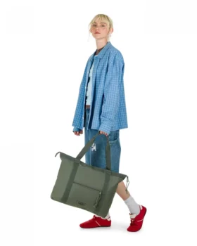 BOLSO DE VIAJE MONOTONO CAQUI