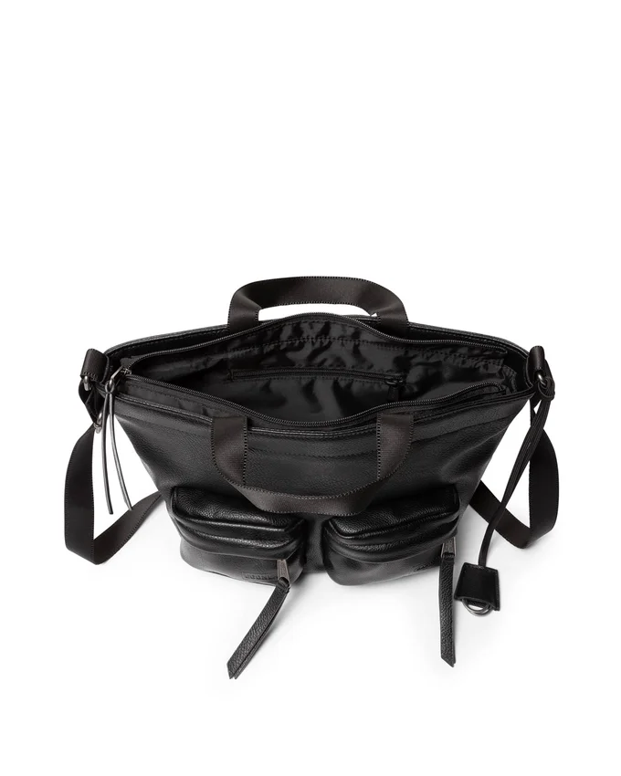 BOLSO EGON PEQUEÑO DE IMITACIÓN DE CUERO