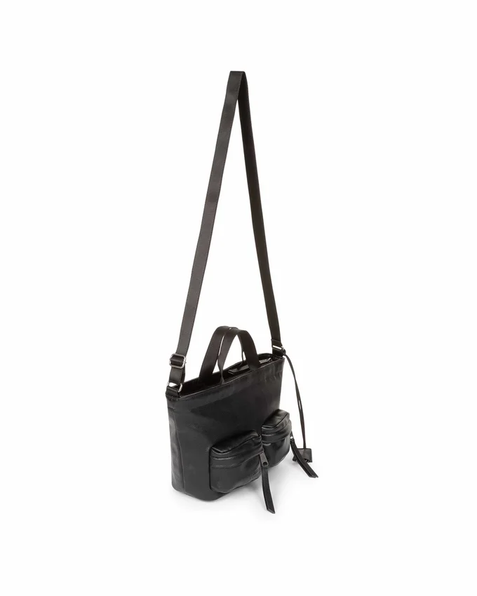 BOLSO EGON PEQUEÑO DE IMITACIÓN DE CUERO