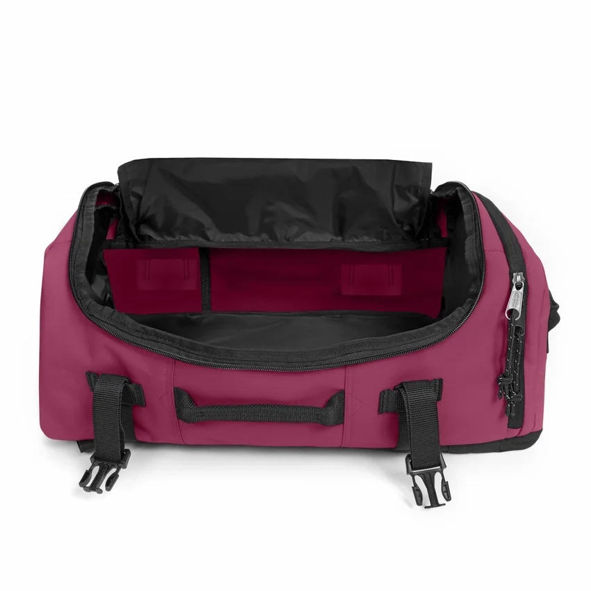 MOCHILA DE VIAJE COLOR BURGUNDA